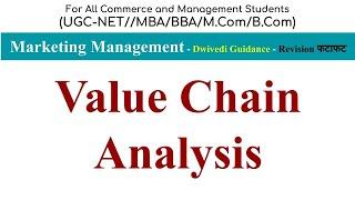 Value Chain Analysis Value chain in marketing value chain analysis in hindi marketing management