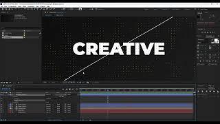 Create an ULTRAMODERN TYPOGRAPHY Background in After Effects Tutorial