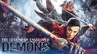 【Multi-sub】The Legend of Enveloped Demons  Amazing Action  Warriors hunt demons  Martial Arts