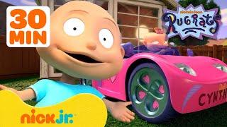 Rugrats Babies Drive Cars w Tommy Chuckie & Susie  30 Minute Compilation  Nick Jr.