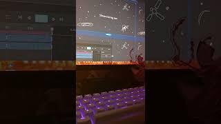 Cute space themed STREAM OVERLAYS #shorts