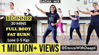 30mins DAILY BEGINNER  Bollywood Dance Workout  Exercise to Lose weight 3-5kgs #dancewithdeepti