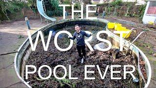 The worst pool ever? The hidden abandoned pool  the pool vlog vol 2 