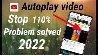 How To Stop Youtube All Autoplay video  Youtube Per Autoplay Video Ko Karen band in 1 Click