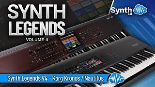 SYNTH LEGENDS V4  34 new sounds  KORG KRONOS  NAUTILUS  SOUND LIBRARY