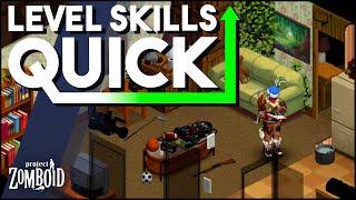 How To Level ALL Skills In Project Zomboid FAST For Beginners Project Zomboid Crafting Skills Tips