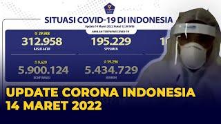 Update Corona Indonesia 14 Maret 2022 Kasus Positif Covid-19 Menurun