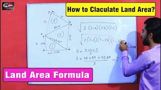 How to Calculate Land Area by Formula?