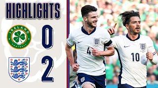 Republic Of Ireland 0-2 England  Rice and Grealish On Target In Dublin  Nations League Highlights