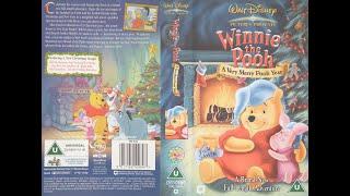 Winnie the Pooh - A Very Merry Pooh Year 2002 UK VHS