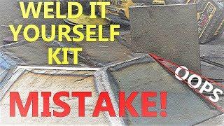 Goofing up and Making it Right Weld It Yourself Kits with a Mistake