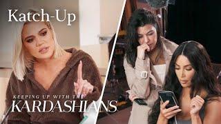 Kardashians Piece Together Tristan & Jordyn Cheating Scandal KUWTK Katch-Up S16 Ep11  E