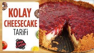 Kolay Cheesecake Tarifi  Evde Cheesecake Nasıl Yapılır?