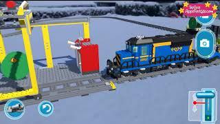 LEGO AR Studio App for Kids  LEGO Train Augmented Reality Demonstration