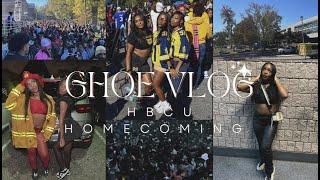 GHOE VLOG 2023  GREATEST HOMECOMING ON EARTH  NCAT HBCU HOMECOMING  Step show Parties Pep Rally