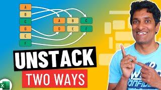 Excel Magic Revealed Unstacking Data Like a Pro 
