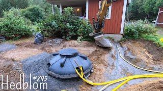 Biopurification plant installation part 34  -Excavator Time Lapse ep.245