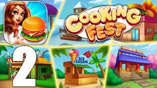 Cooking Fest - Gameplay Walkthrough Part 2 - All Levels 8-11 Android iOS