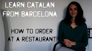 Learn Catalan expressions to order at a restaurant