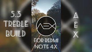 Aosp Extended 5.3 Official for Redmi note 4x