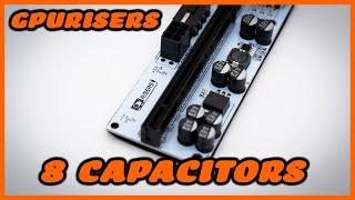 GPURisers.com - 8 Capacitor Risers