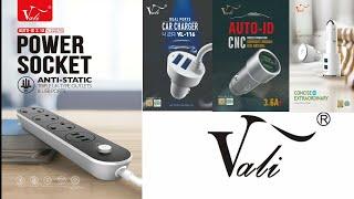 VALI   CAR CHARGERS  ACCESSORIES MODEL