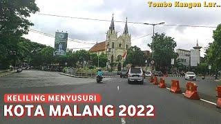 KOTA MALANG 2022 - Keliling KOTA MALANG pagi hari.