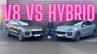 NEW Porsche Cayenne Road Test - Which Porsche is right for you? V8 Petrol vs V6 Hybrid 2024