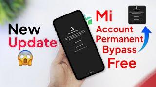 New Trick  All Mi Account Bypass Permanent Unlock Active Mi Account Unlock New Update 100% Work