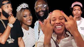 Tia Kemp ️TTACKS TOIE ROBERTS Rick Ross Daughter & Expose @bortion @14yrs Old + Lil Meech J Prince