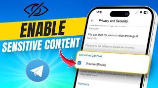 How To Enable Sensitive Content on Telegram 2023 Android & iOS