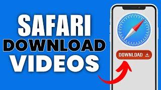 How to Download Videos From Safari Browser in iPhone  Safari Browser Download Videos on iPhone