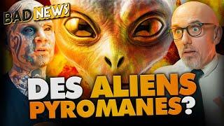 BADNEWS #237 ALIENS PYROMANES  ft@FreakyHoody