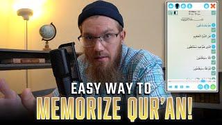 Easy way for ANYONE to MEMORIZE QURAN