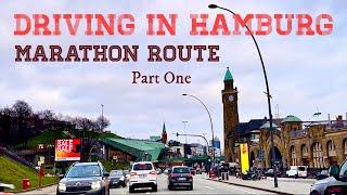 Driving in Hamburg *Marathon Route ️ Part One*