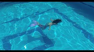 Havuzumuza Deniz kızı geldi   Elif ile Eğlenceli Çocuk Videosu