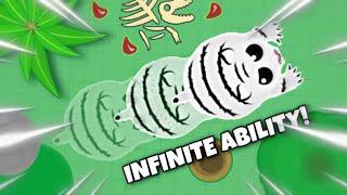 Mope.io New INFINITE White Tiger ABILITY  insane glitch