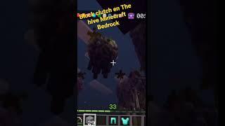 perla clutch en The hive Minecraft Bedrock #shorts #minecraftbedrock #thehiveminecraft