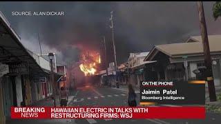 Hawaiian Electric in Talks With Restructuring Firms WSJ