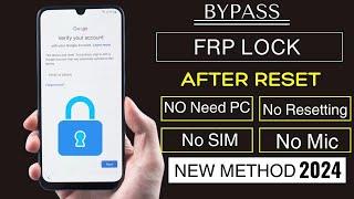 After Factory Reset Cannot Login To Google Account 2024  No Need Pc