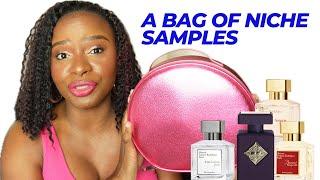 A Bag of Niche Fragrance Samples  Pt. 1