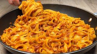 Better than Bolognese No meat Delicious ancient Italian pasta recipe.