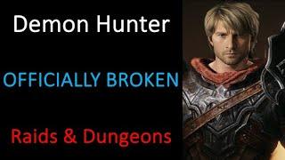 Demon Hunter is now insane 24m solo dps and 20m+ crits Builds breakdown and gameplay