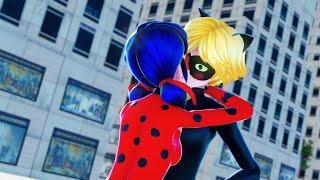 【MMD Miraculous】Getting a kiss on the First date Compilation 2【60fps】