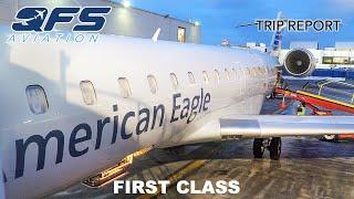 American Eagle - CRJ 700 - First Class - Los Angeles LAX to San Francisco SFO  TRIP REPORT