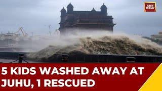 India Today Tracks Cyclone Biparjoy Ground Reports From Gateway Of India Mumbai  WATCH