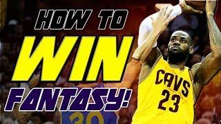 How to WIN your FANTASY BASKETBALL LEAGUE - Tips & Tricks