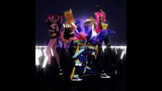 KDA - Popstar AI Cover - MLP wColored Lyrics