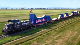 World First Bike Flip On A Moving Train