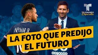 Neymar editó una foto con Messi que quedará para la historia  Telemundo Deportes